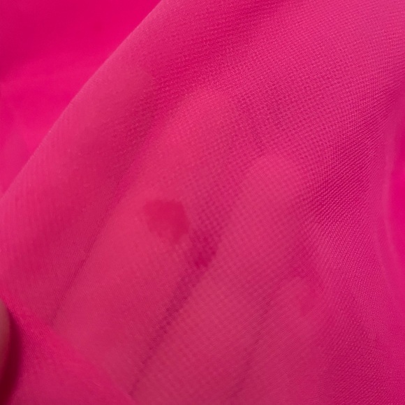 Azazie Barbie Pink Bridesmaids Dress 1004 Size A10 - Picture 6 of 11